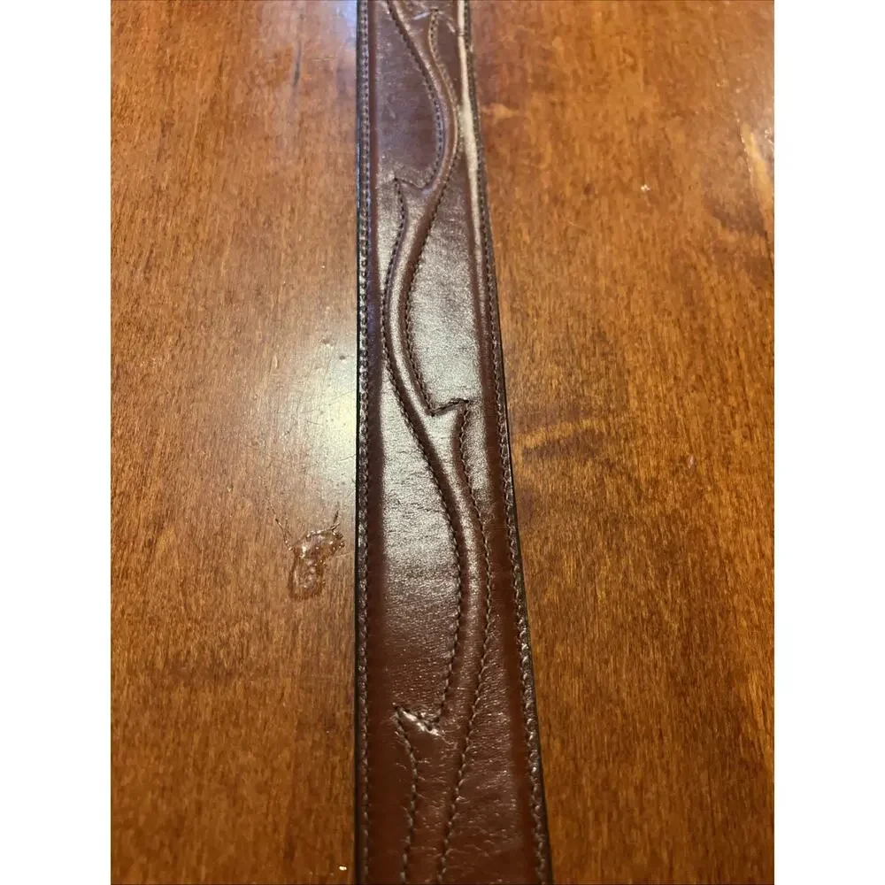 Coldwater Creek Genuine Leather Brown Belt Made in USA‎
